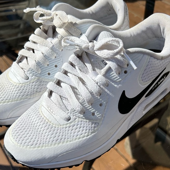 Air Max 90 G Spikeless Golf Shoe - White/Black - Picture 8 of 8